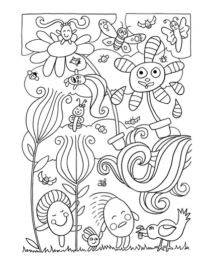 The Lilah Beans™ Coloring Book