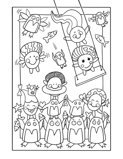 The Lilah Beans™ Coloring Book