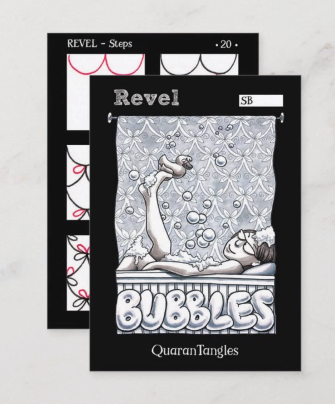 Tangle Cards - QuaranTangles