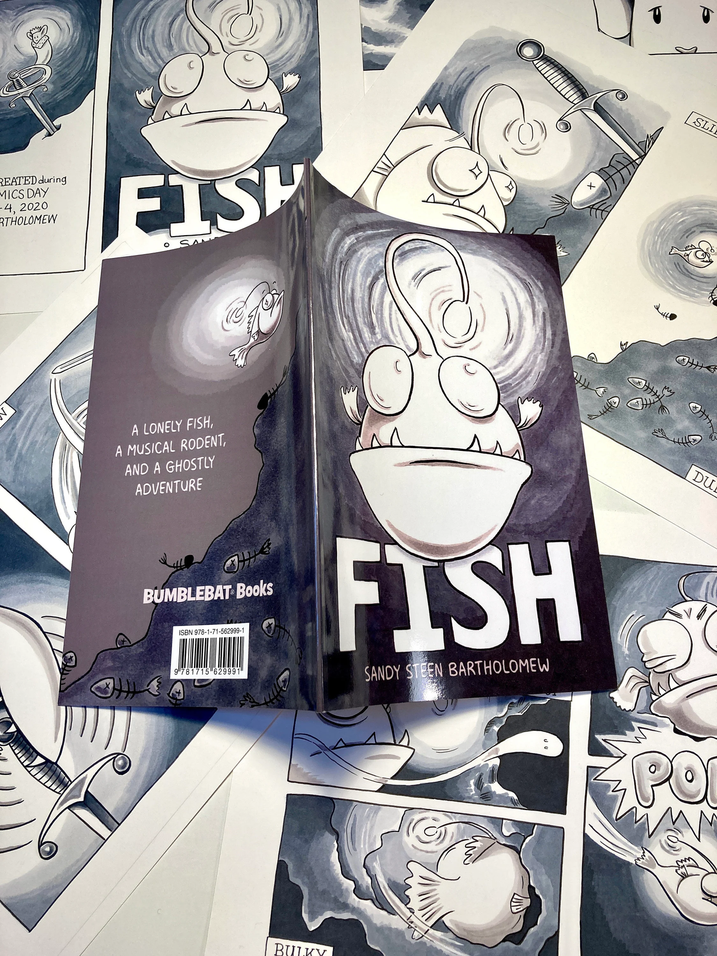 FISH - The Comic - with Stickers!