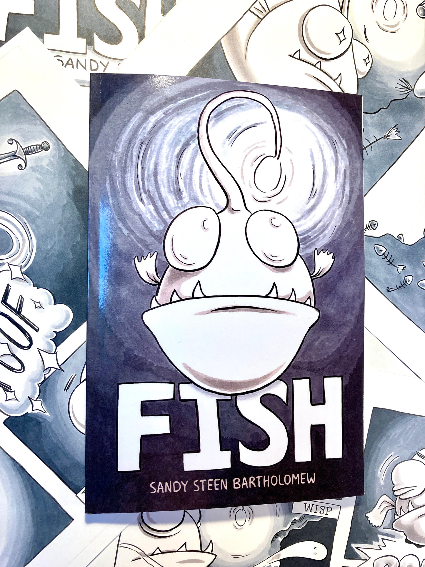 FISH - The Comic - with Stickers!