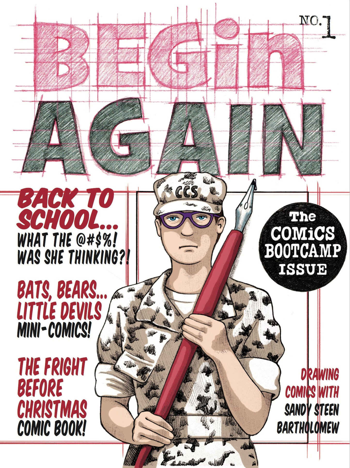 PDF - BEGIN AGAIN #1 - The Comics Bootcamp Issue (Comic Magazine)