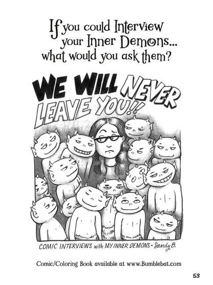 We Will Never Leave You - A comic book coloring book
