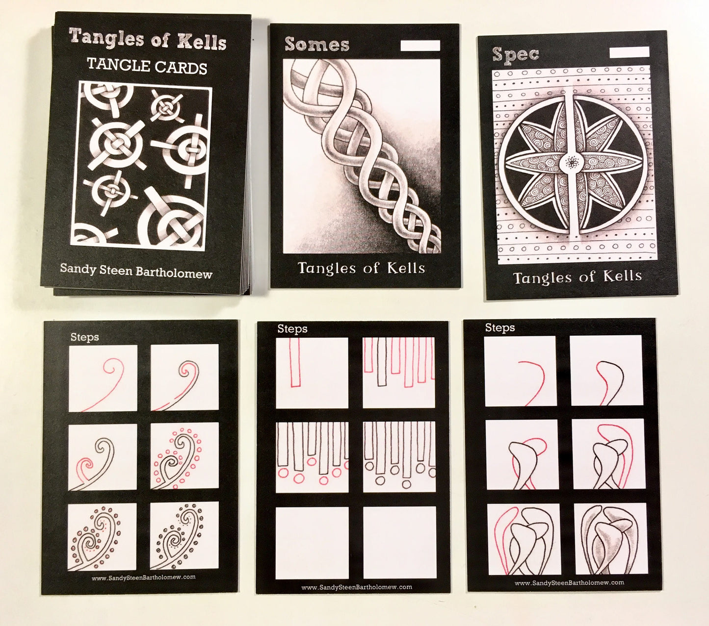 Tangle Cards - Tangles of Kells - card pack