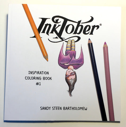 Inspiration Coloring Book #1 - Inktober