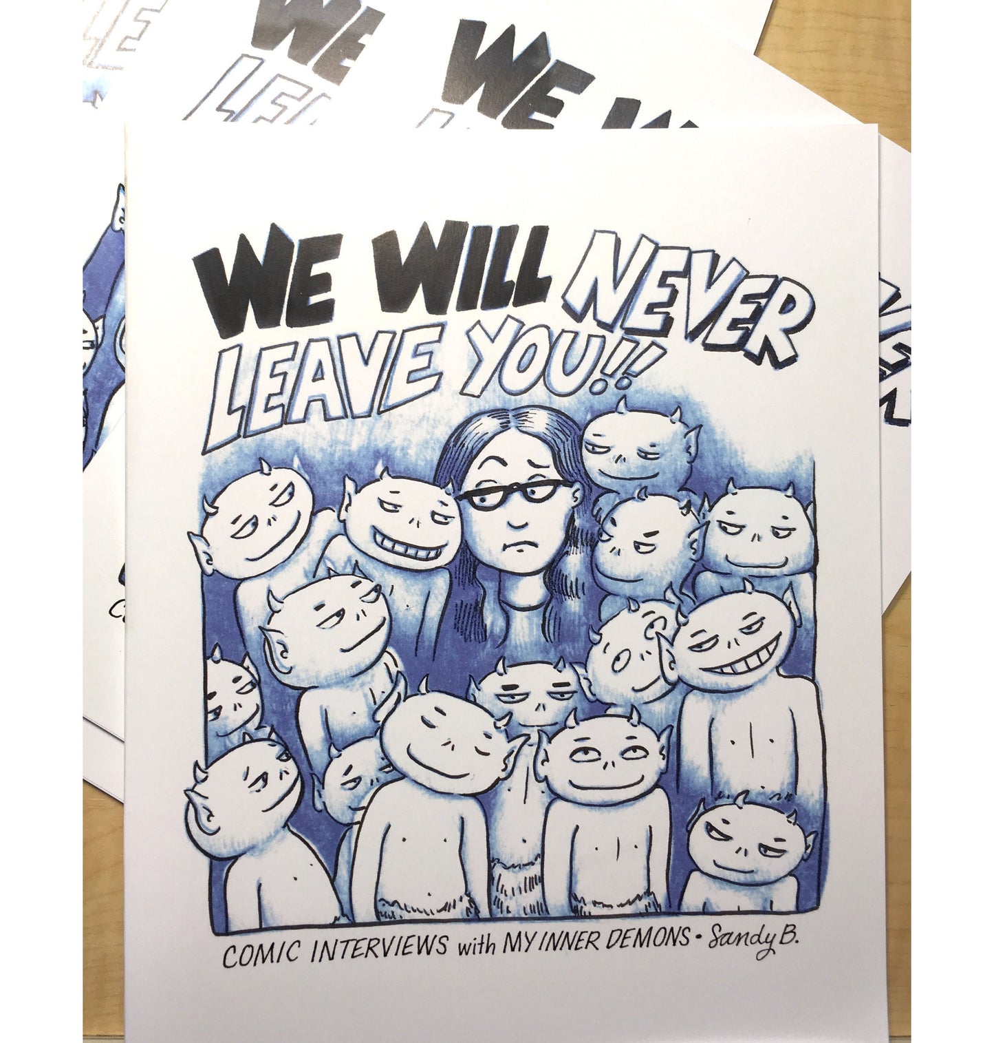 We Will Never Leave You - A comic book coloring book